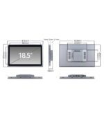 索奇 18.5寸工业显示器 A185WR/WZ/WG - 图片 5